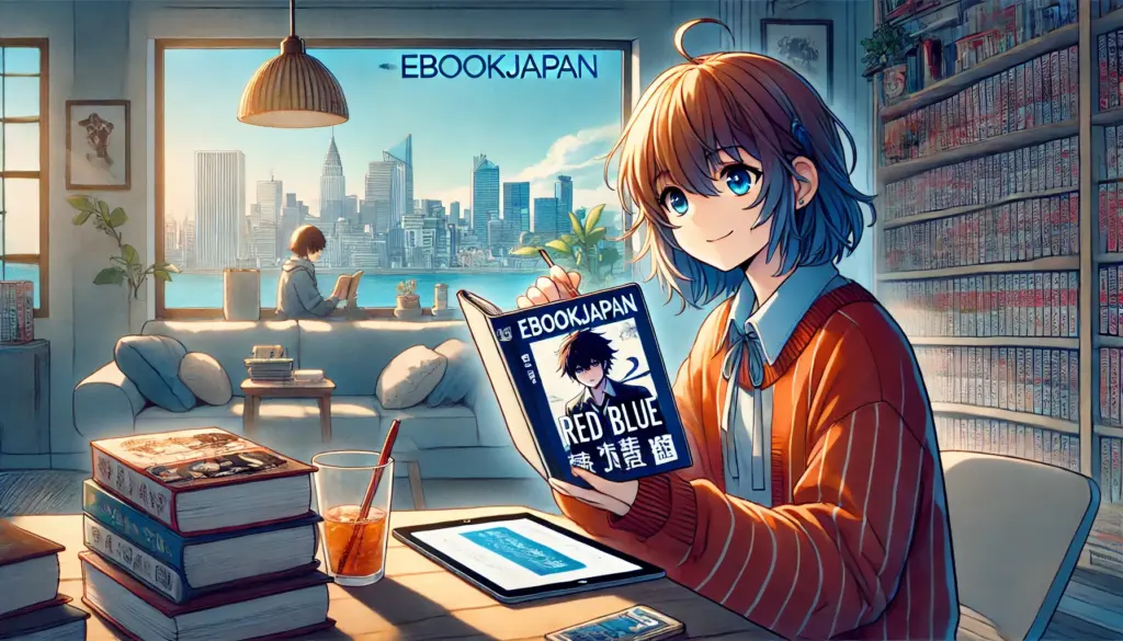 レッドブルーを読むなら「ebookjapan」がおすすめ